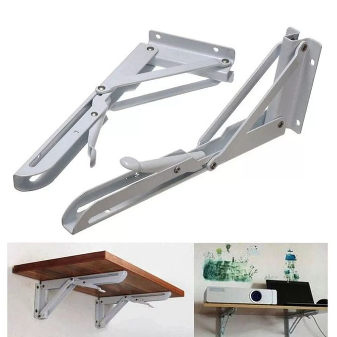 Generic Supports mural, Equerre Etagère Rabattable 19cm