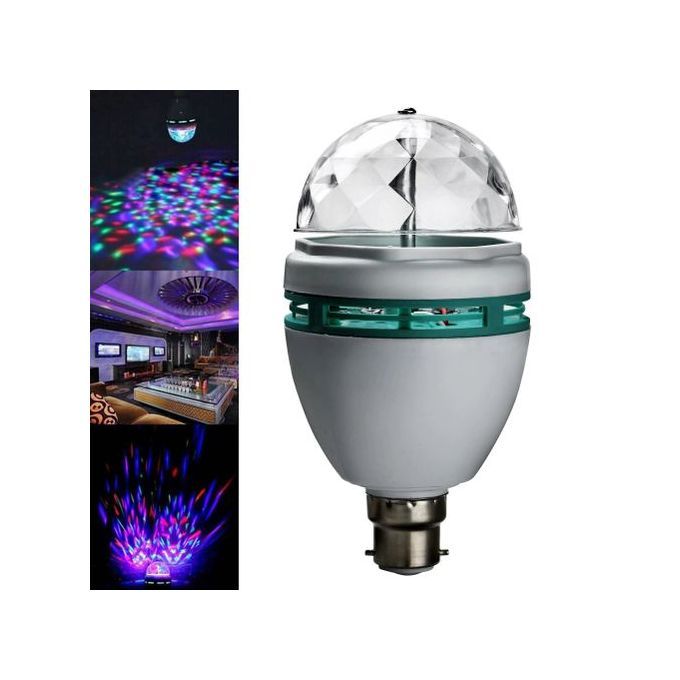 Rgb 3w Stage Led Ampoules Disco Club Party Ampoule Lampe Rotative