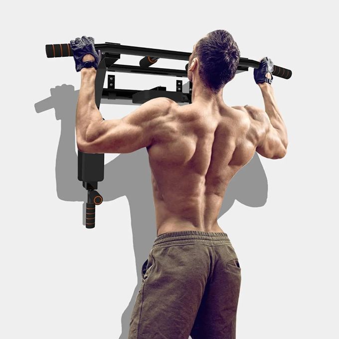 Barre fixe et dips musculation OMISO  multifonctions professionnelle traction بار فيكس