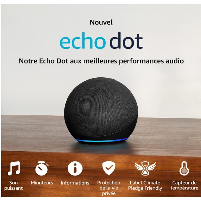 Echo Dot ( 5e génération, version 2022 ), Avec un Maroc