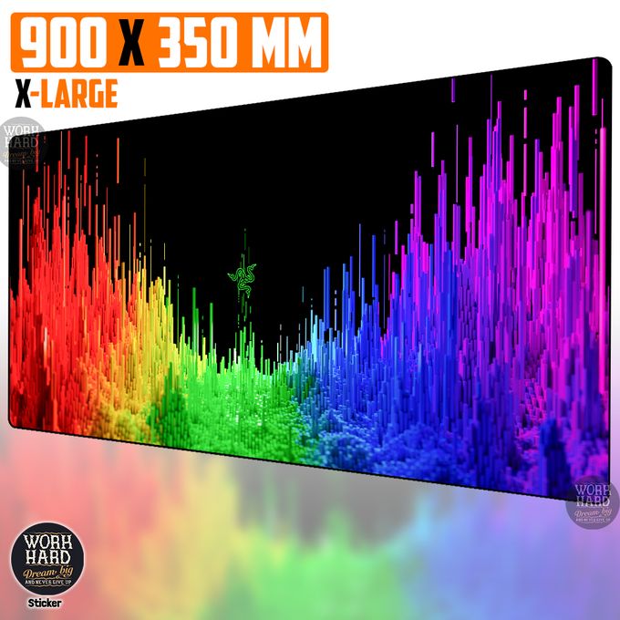 Grand Tapis de Souris Tapis de Clavier 80*30 cm Raser