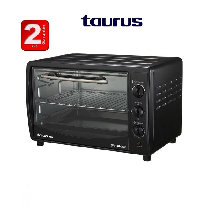 Taurus Four électriqueSAHARA 50L1800w 250C°Minuterie plaque de cuisson-2ans de garantie