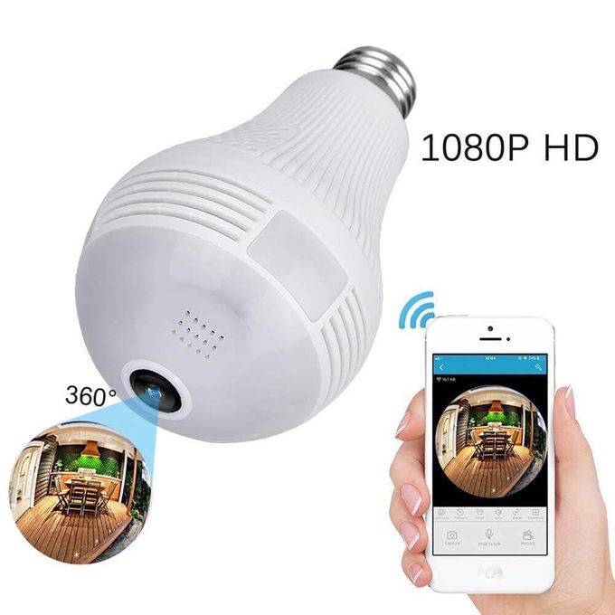 Caméra espion 360° Full HD : sécurité discrète en un coup d'œil
