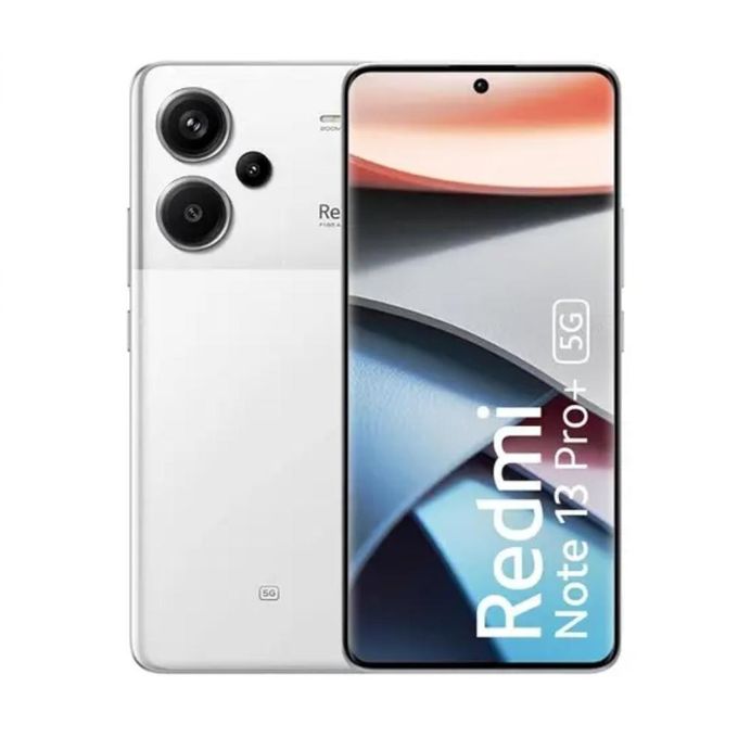 Redmi Note 13 Pro+ 5G , 6.6" - 8GB - 256GB - Dimensity 7200 Ultra (4 nm) - 200 MP - 5000 mAh/120W - Moonlight White