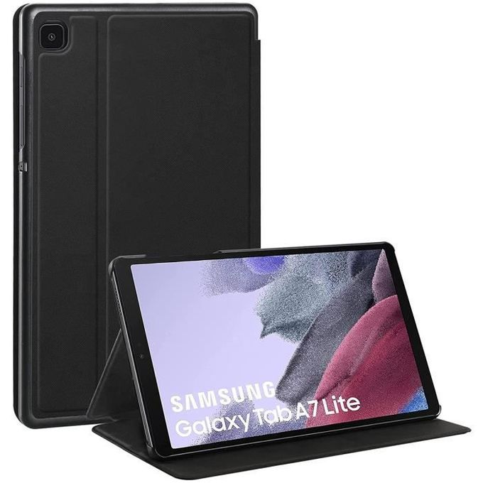 Generic Pack : pochette Tablette A7 Lite Noir +verre trempé pour