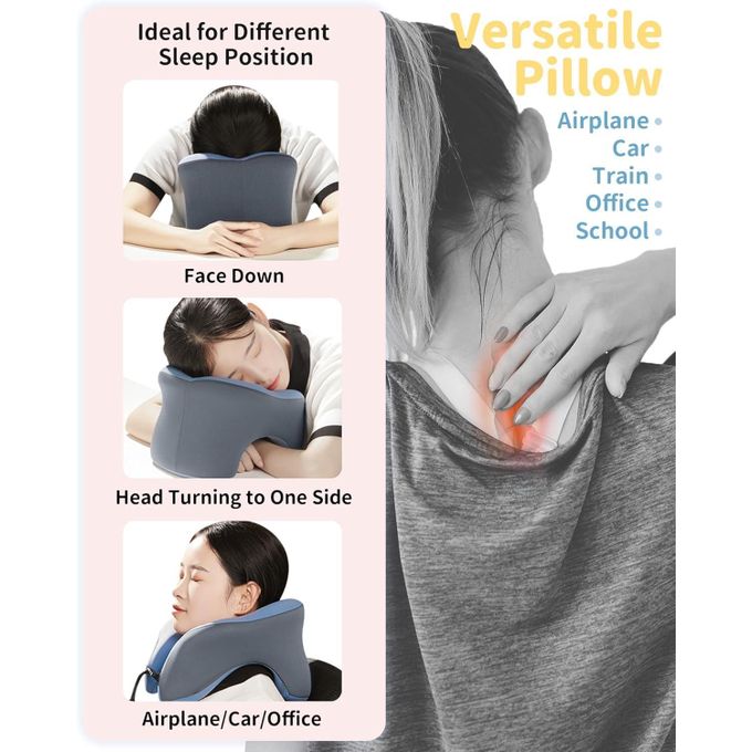Tour De Cou KIMIGO Oreiller De Voyage Ergonomique En Mousse à | FindTheDeal Oreiller Mémoire De Forme