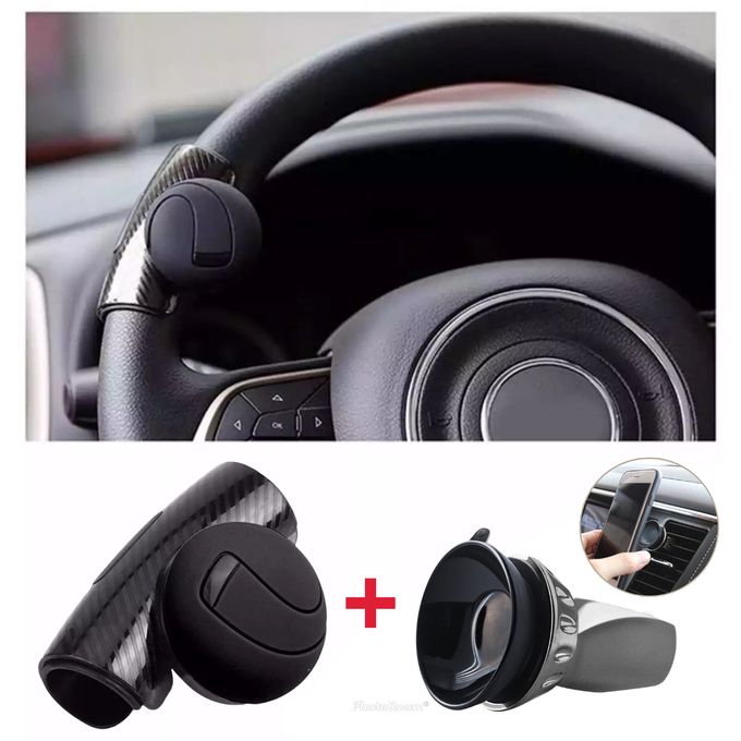 Steering Wheel Spinner Knob Universel Rotatif Poignée De Boule De