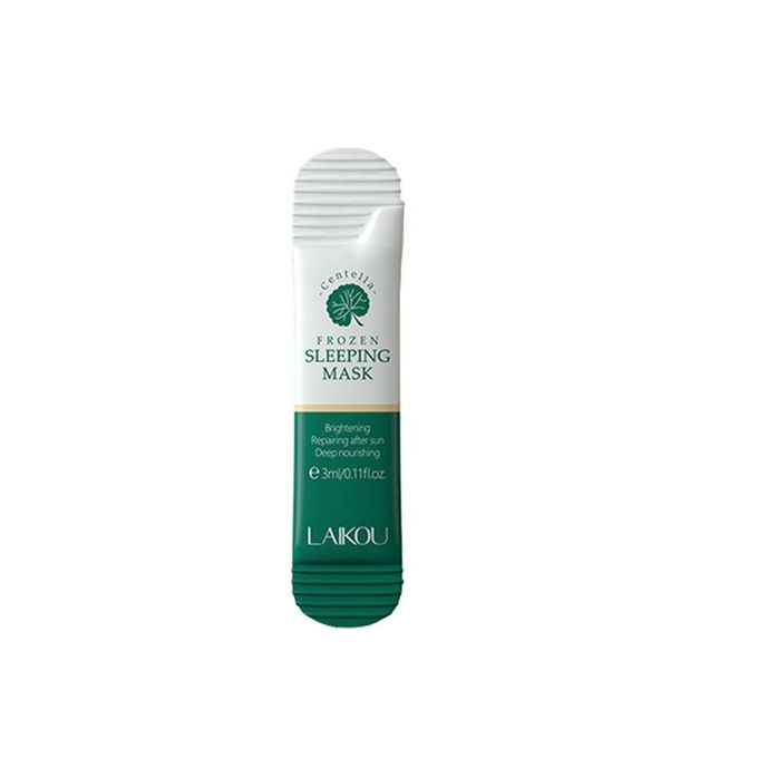 Laikou Masque de sommeil Centella au collagène, aux algues, réparation de la peau, 3g