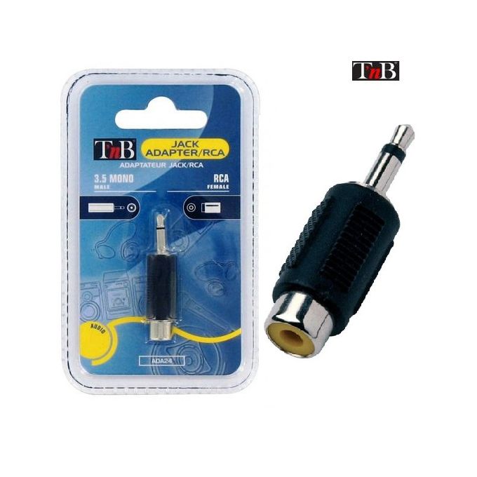 TNB Jack Adapter / RCA // Adaptateur Jack 3.5 Mono Male vers RCA