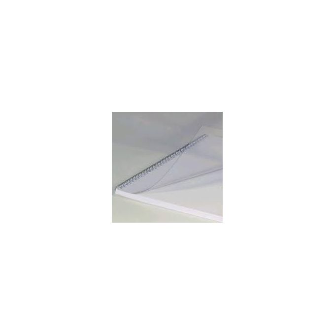 Turbo حزمة 100 غلاف PVC شفاف 150 ميك للربط الحلزوني والتجليد. مقاس A4 ...