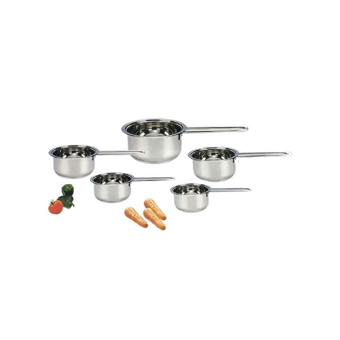 Série de 5 casseroles en inox