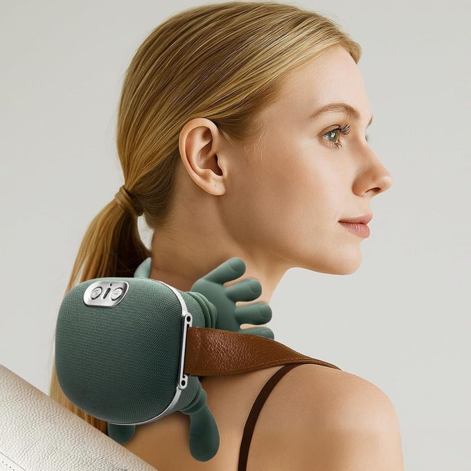 Generic Masseur Cervical 4D USB avec Chaleur – Simulation Main Réelle, 3 Modes & 2 Niveaux de Chauffe, Relaxation Profonde Cou & Épaules,massage musculaire - image 4