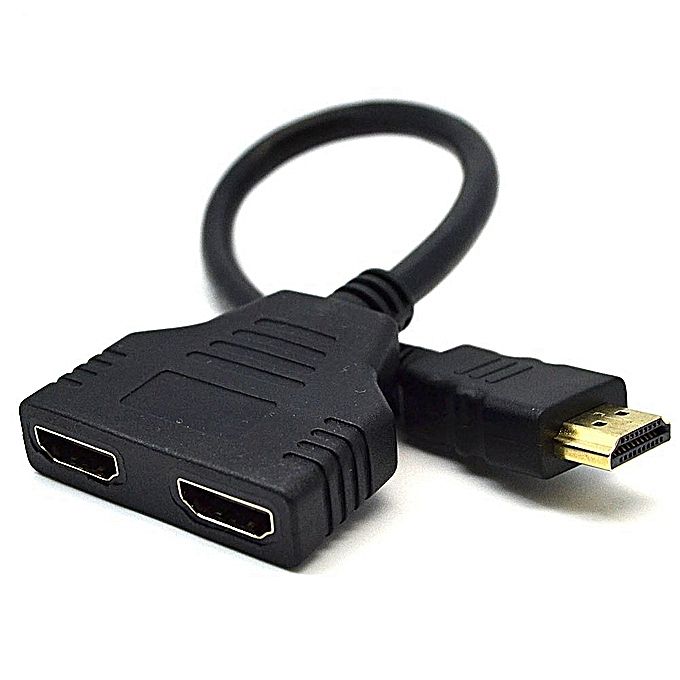 General GENERAL HDMI HDMI 1 Male à Double HDMI 2 Femelle Y cable