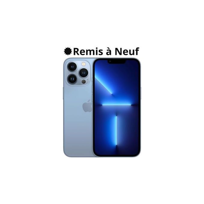 iPhone 13 Pro - 256GB - Bleu Alpin - 6.1-inch - Remis à neuf