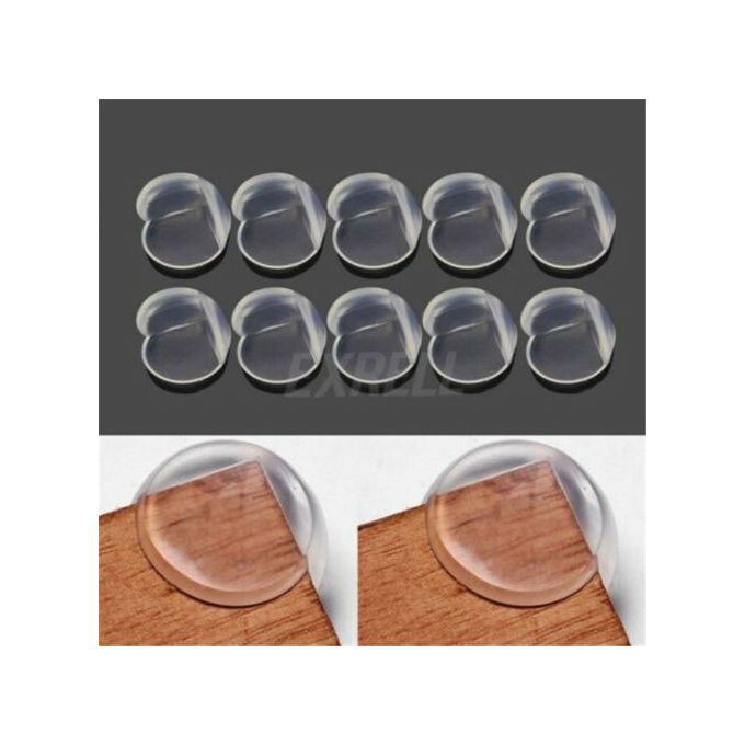 Generic Lot de 12 Pièces Protection Coins En Silicone Angle de Table,  Meuble à prix pas cher