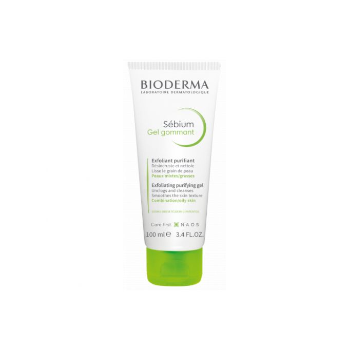 Bioderma Sébium gel gommant 100ml Nettoie et purifie en douceur