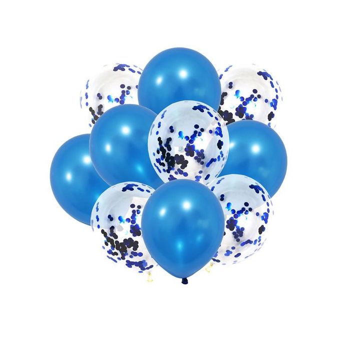 Generic Ballon Happy Birthday Bleu Pour décoration Anniversaire à prix pas  cher