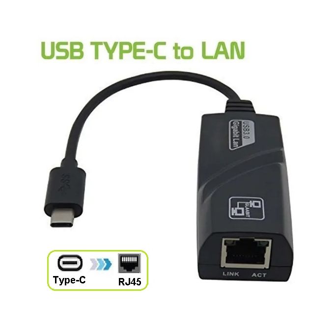 Generic Adaptateur ethernet vers usb 3.0 jusqua 1000mbps - Prix pas cher