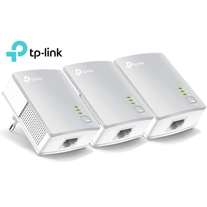 TP-Link KIT de 3 CPL Câble AV600 600Mbps TL-PA411 KIT
