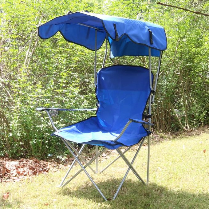 Chaise de camping pliante surdimensionnée en acier Coleman avec