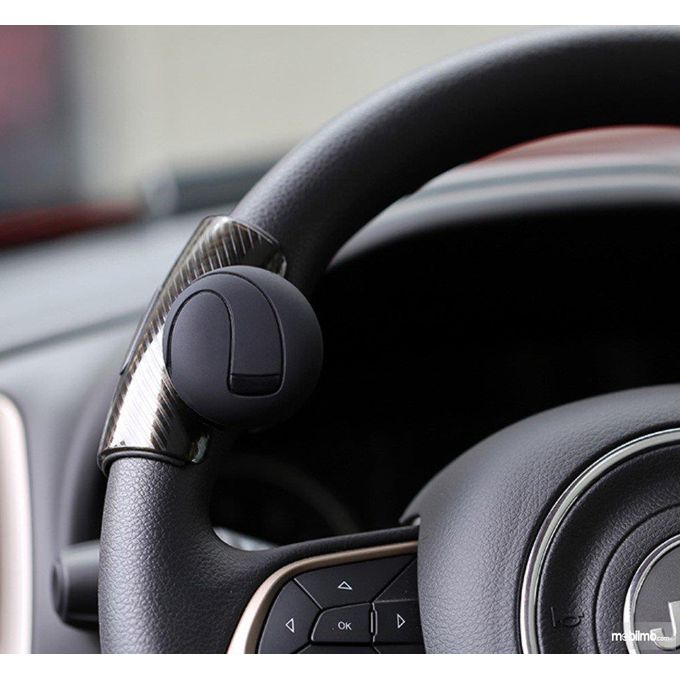 Volant de voiture avec bouton rotatif à 360 °, boule de poignée d