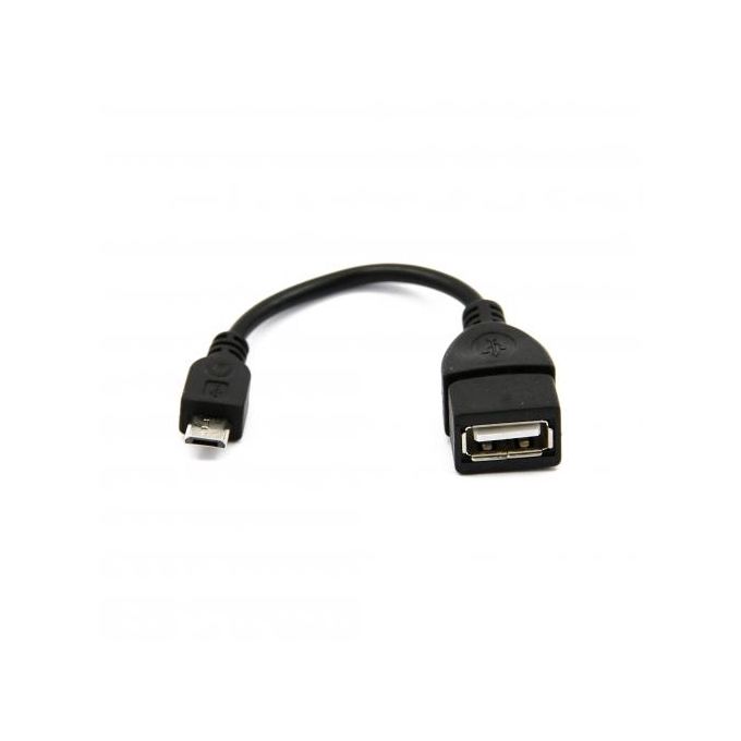Câble adaptateur OTG - Micro USB type B mâle vers USB femelle