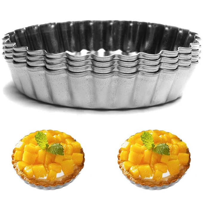 Generic Ensemble de 6 Pcs Mini Tarte et moule quiche et Gâteaux à prix pas  cher