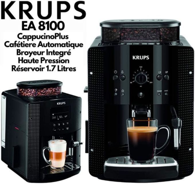 Machine à Expresso Camry CR 4410, 15 Bars, 1,6L, Buse Vapeur, Chauffe-tasses, 1000W, Neuve