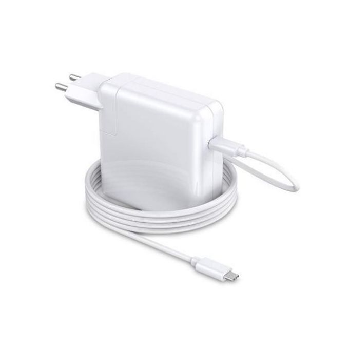 Chargeur Macbook 60w L Type Câble de charge Macbook Pro Adaptateur secteur  compatible avec Macbook Pro 13 A
