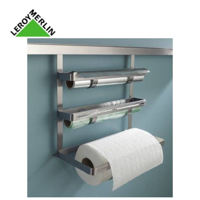 Leroy Merlin Distributeur Rouleau De Cuisine Triple Derouleur Pour Barre De Credence Metal A Prix Pas Cher Jumia Maroc