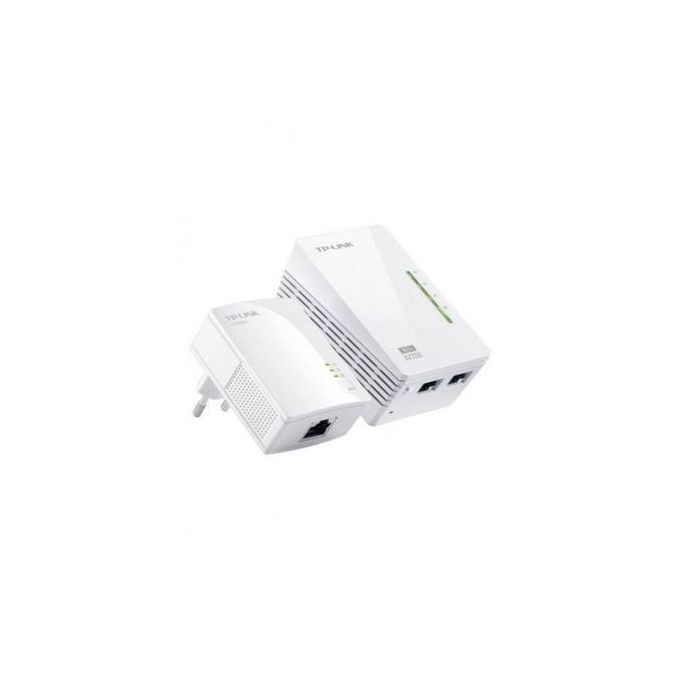 Pack de 2 CPL WiFi TP-link AV600 + WiFi N 300 Mbps (TL-WPA4220KIT) prix  Maroc