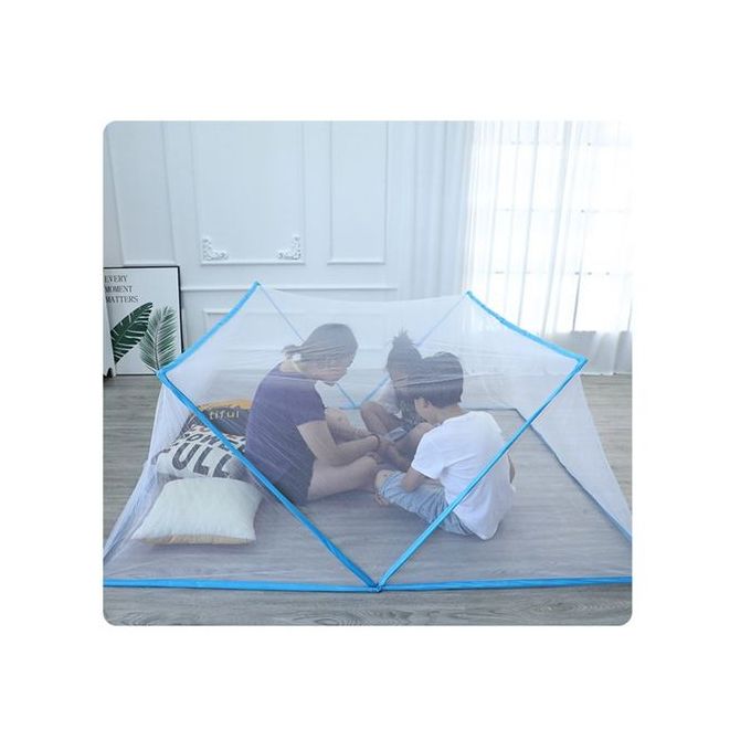 2 place Grande Moustiquaire Pliable  Lit Baldaquin Tente Camping Mosquito