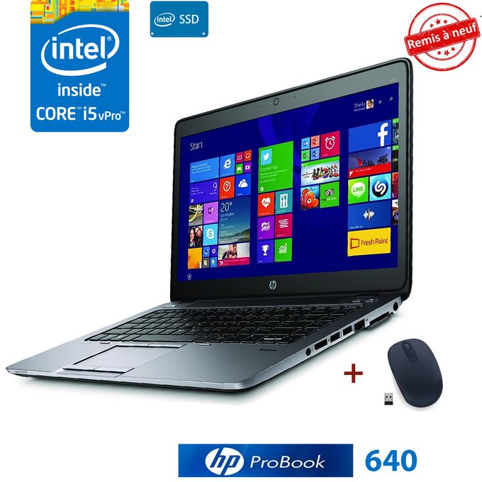 Pc Portable HP ProBook 640 G8 i5-1135G7 8GB ,256GB (2Y2K1EA) Maroc