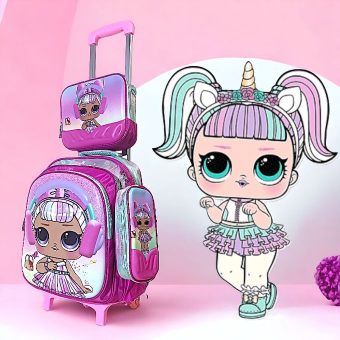 Cartable poupée lol outlet