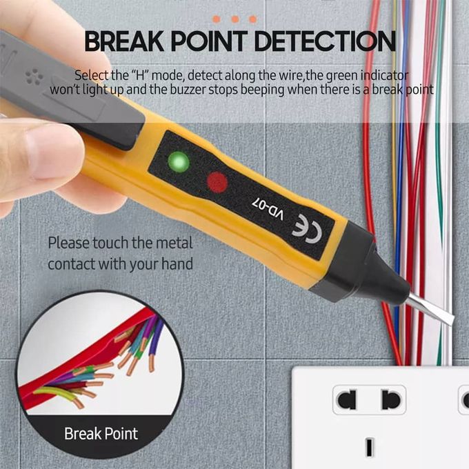 Appareil de mesure électrique stylo détecteur de tension sans