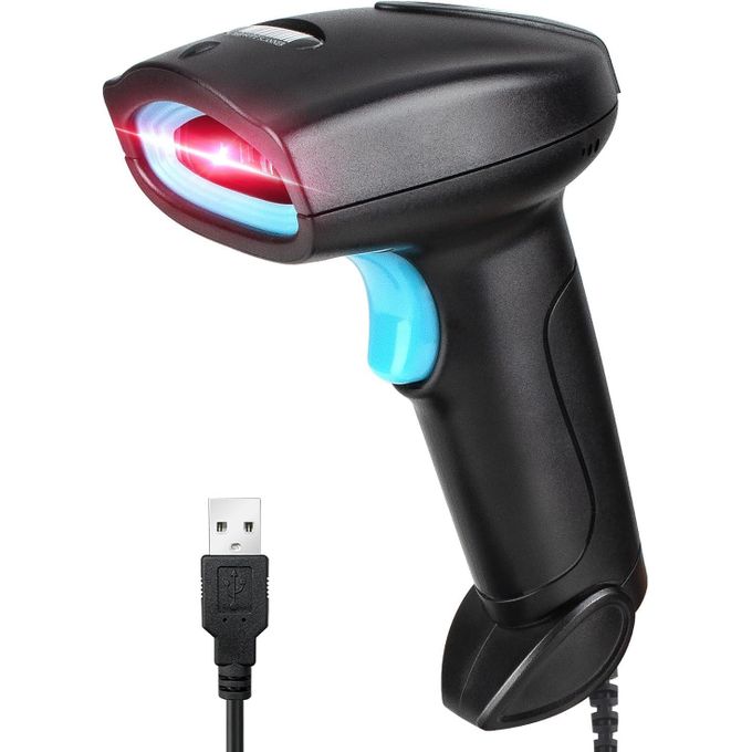 Generic — Lecteur 1D USB, laser rouge, plug & play