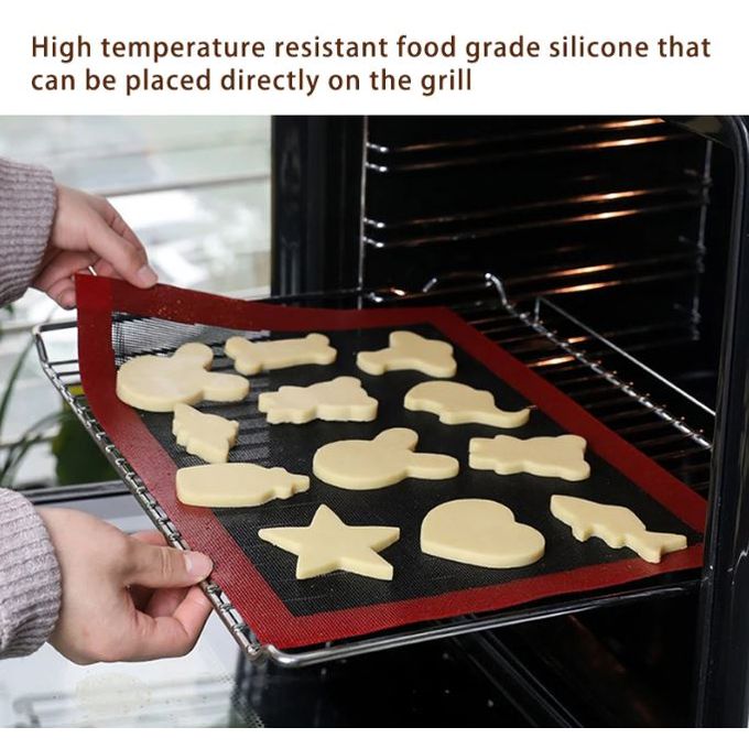 Acheter Tapis de cuisson en silicone PDTO pour four hollandais plaque de  cuisson à pain antiadhésive avec long manche