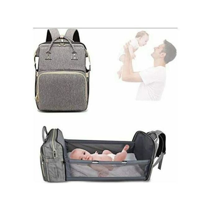 Generic Sac à Dos de Maternité lit Portable pliable pour Bébé, Sac