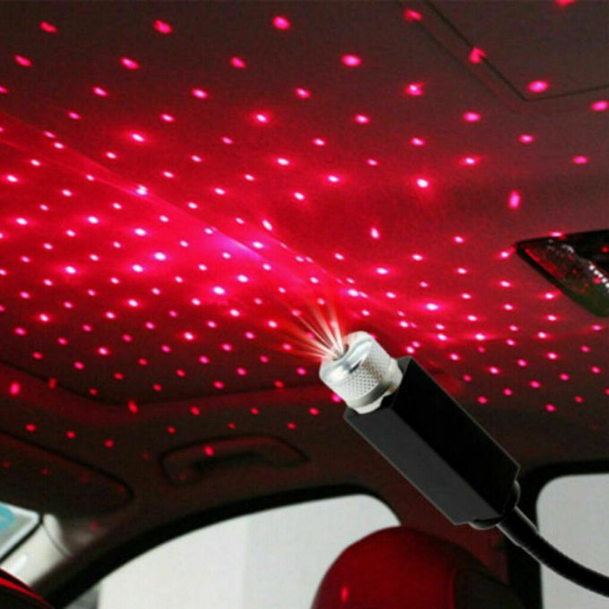 Lumières d'intérieur LED USB pour voiture, Automobile, camion, cabine,  toit, contrôle du son, flash stroboscopique, étoile colorée, Mini lampe  décorative - AliExpress