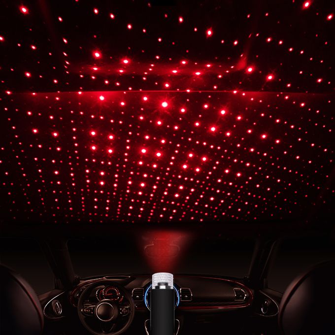 Voiture Haizg voyant USB Ciel étoilé la lampe du projecteur intérieur  Accessoires décoratifs plafond sur le toit de voiture Star Light - Chine  L'éclairage intérieur de voiture, voiture atmosphère Lumière