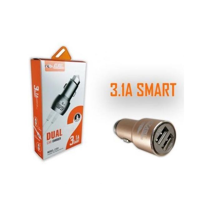 Azami Tech Allume-cigare 3.1A SMART fast charge 2USB HIGH POWER, chargeur  voiture micro usb à prix pas cher