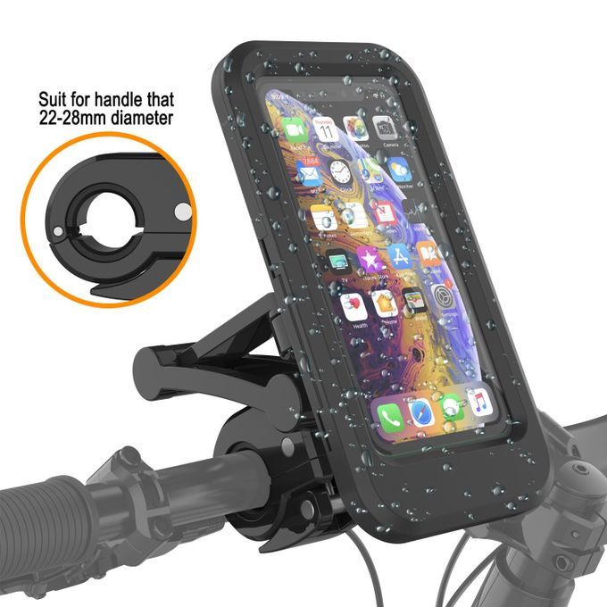 Fashion Support De Téléphone Portable Pour Vélo Et Moto, Étui Étanche De  Guidon De Rétroviseur - Prix pas cher