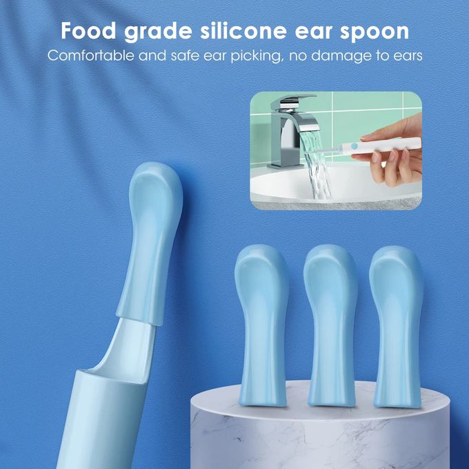 Aspirateur d'oreille visuel électrique Shoous, dissolvant d'oreille sans  fil, outil de suppression d'avertissement d'oreille, cure-oreille, inhaler  des livres d'oreille - AliExpress