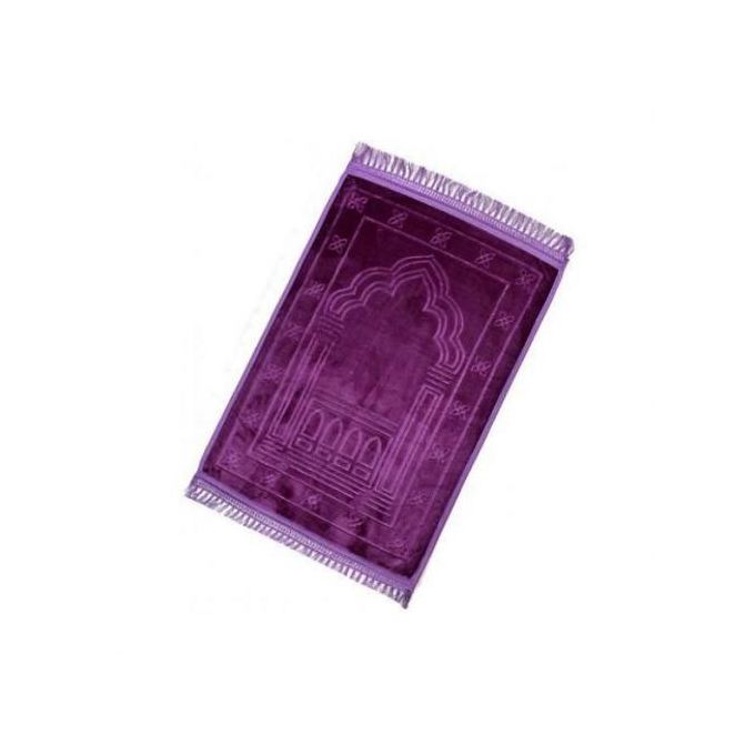 TAPIS DE PRIÈRE MOLLETONÉ - violet 