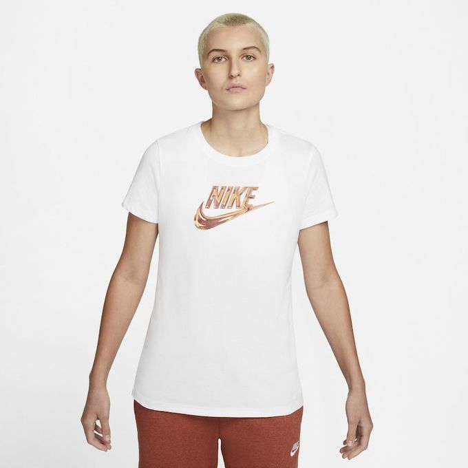 Tee shirt blanc nike femme top