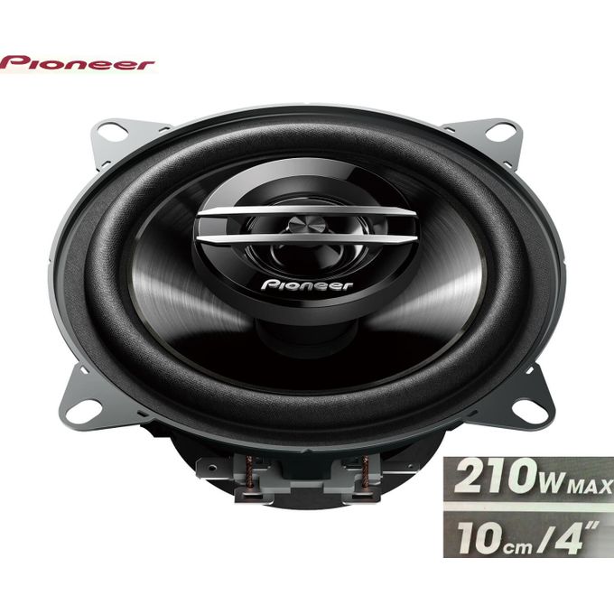 Pioneer TS-G1020F Haut Parleur Voiture Encastrable conception 2 voies  coaxiales 2 Voies 210W Max Diametre 10cm /4 à prix pas cher