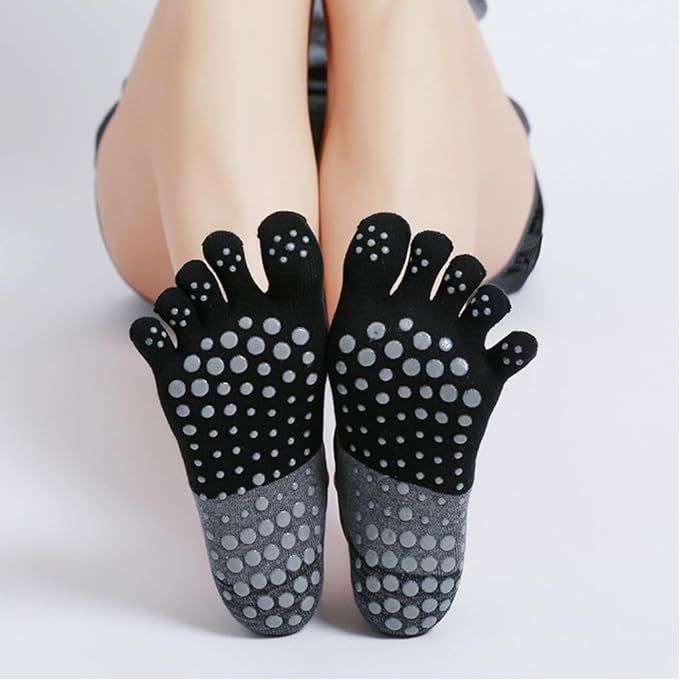 Chaussettes De Yoga Antidérapantes - Femme - Multisport
