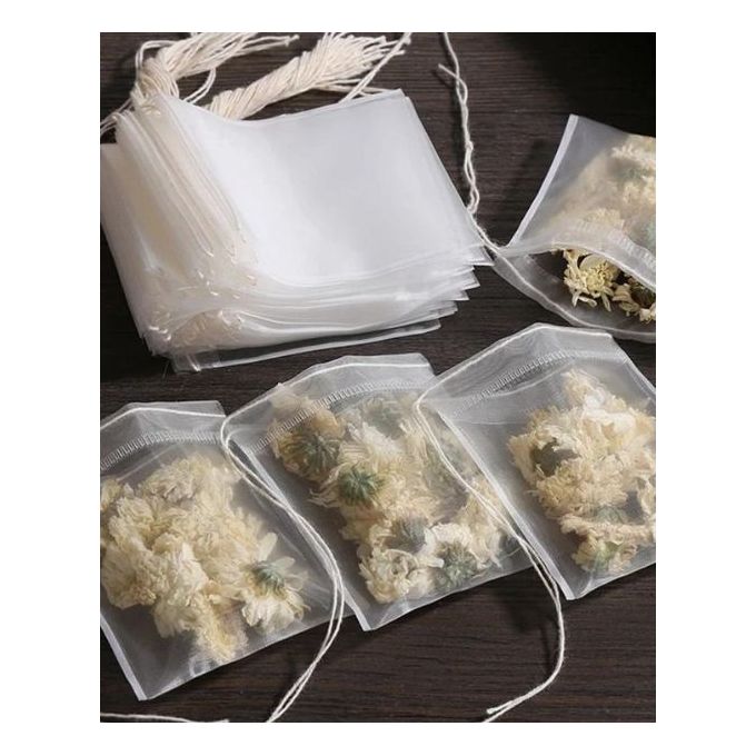 Generic Lot de 100 sachets Jetable filtres vierges pour infusion, tisane,  thé à prix pas cher