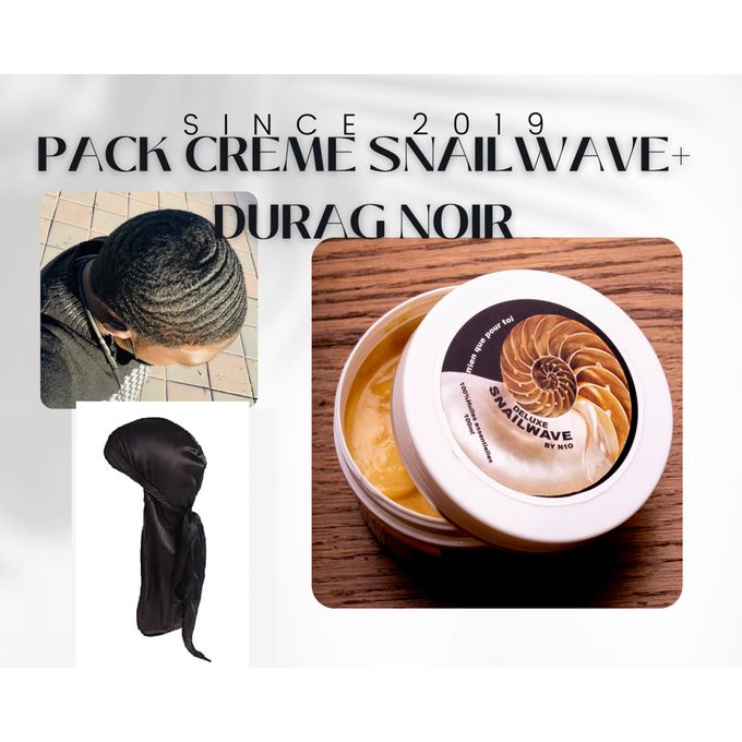 SNAILWAVE WAVEBOX SNAILWAVE butter 100ml  + DURAG BYN10 noir