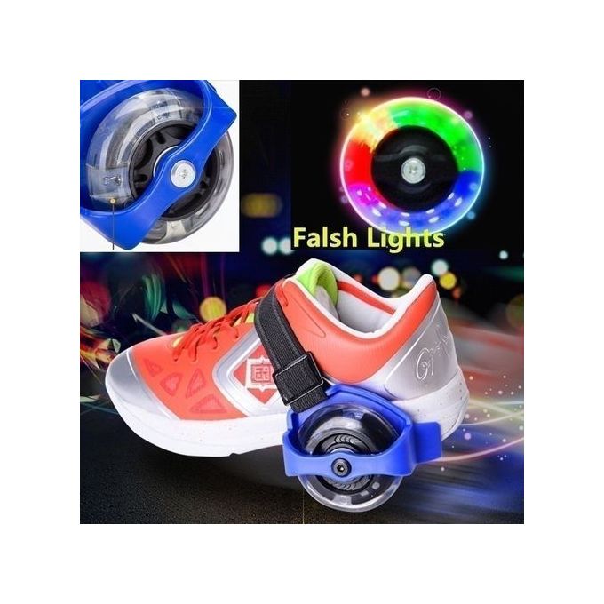 2 Roues Rouleur pour enfant -  Patins à roulettes - Chaussures à roulettes